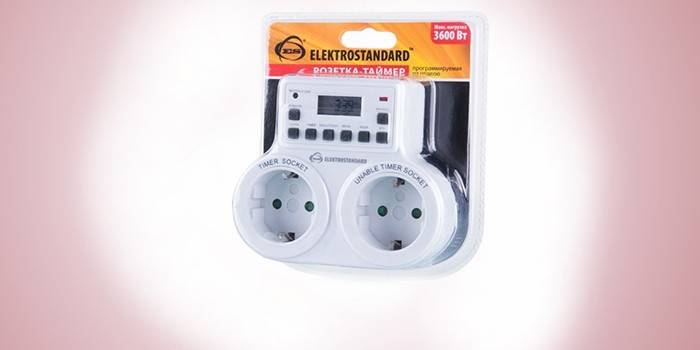 Elektrostandard TMH-E-5 16A x2 IP20 Biały
