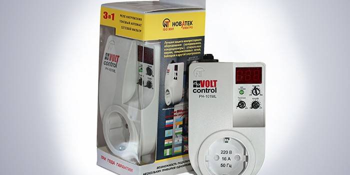 Soquete especial com controlador de tensão de controle de volt