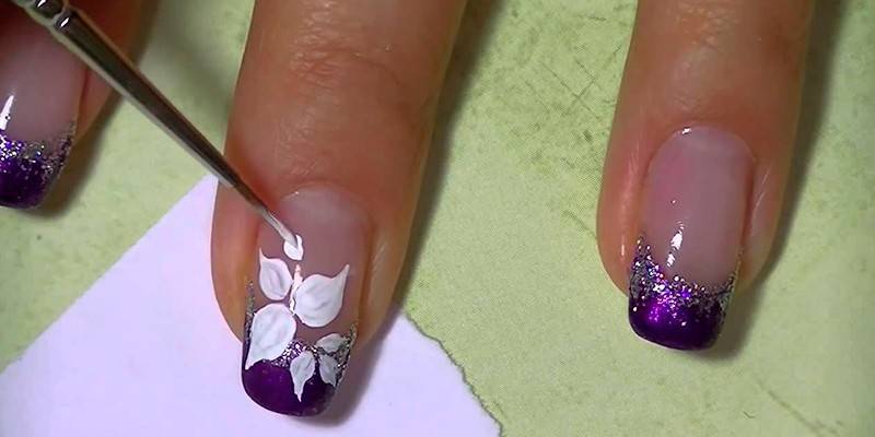 Desenhar um padrão nas unhas