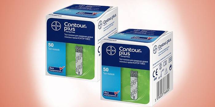 Pakiety pasków testowych Contour Plus
