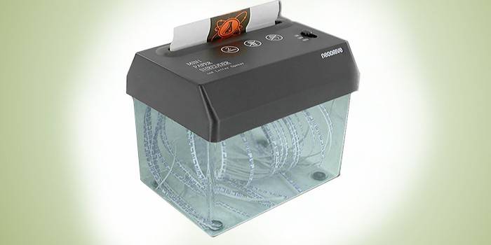 Triturador de documentos pequeno Neodrive USB NDSD-255