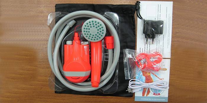 Chuveiro portátil para dar Berkut Smart Washer