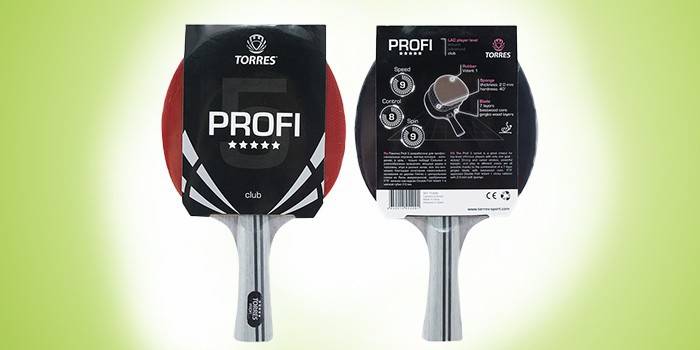 Rakety Ping Pong Torres Profi 5