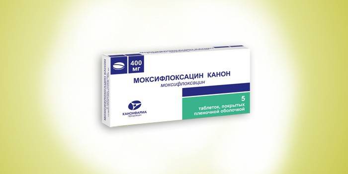 Tabletki moksyfloksacyna