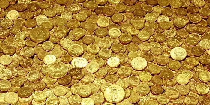 Moedas de ouro