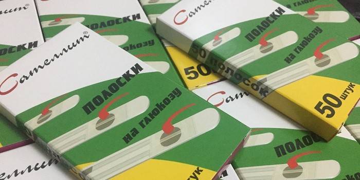 Pakowanie pasków glukozy Elta Satellite