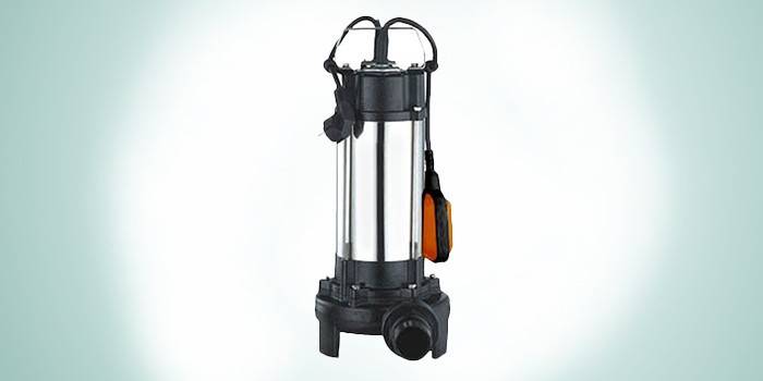 Bomba fecal submersa com moedor e controle sobre o nível de imersão Whirlwind ФН-1500Л