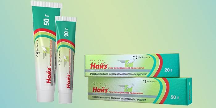 Gel Nise - gel de droga tópica