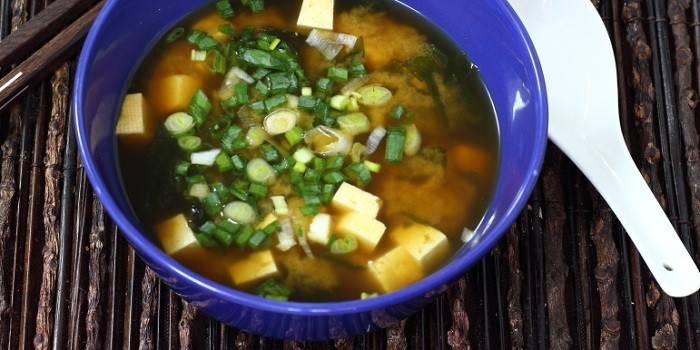Sopa De Queso De Tofu