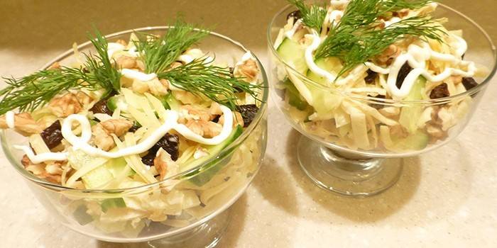 Saladas de vidro
