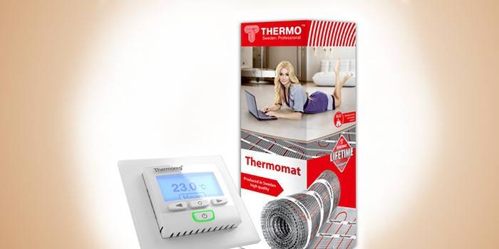 Płyty elektryczne w rolkach THERMO TVK LP / 1,0М2 - 130ВТ