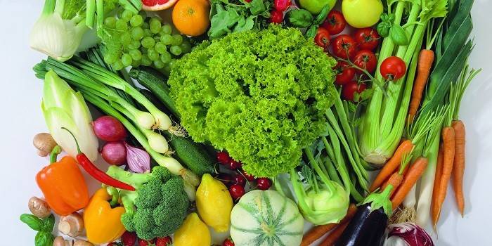 Verduras frescas