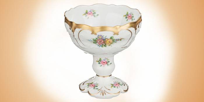 Vaso de porcelana Lindner Porzellan