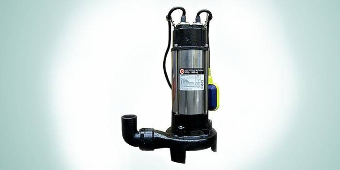 Bomba submersa para bombear fezes Calibre NPC 1350NF
