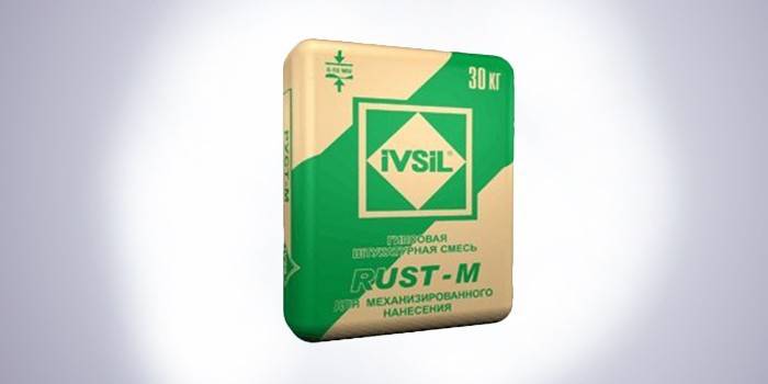 Hrubý materiál Ivsil Rust-M