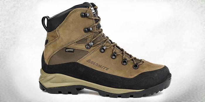 Buty trekkingowe oliwkowe Dolomite Condor Cross Nbk GTX
