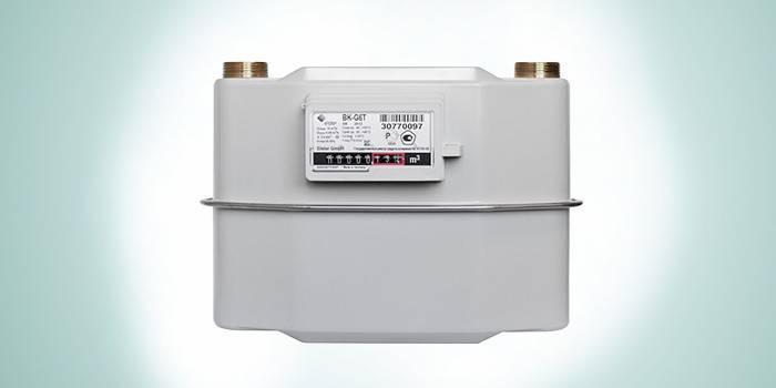 Mechanický plynomer pre domácnosťBK-G4T