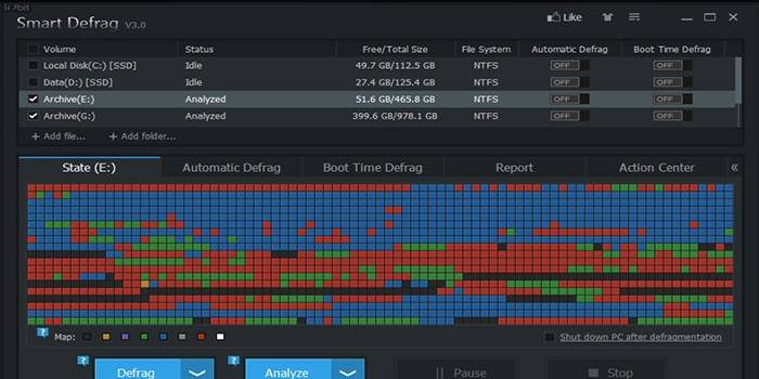 Smart Defrag Disk Defragmenter