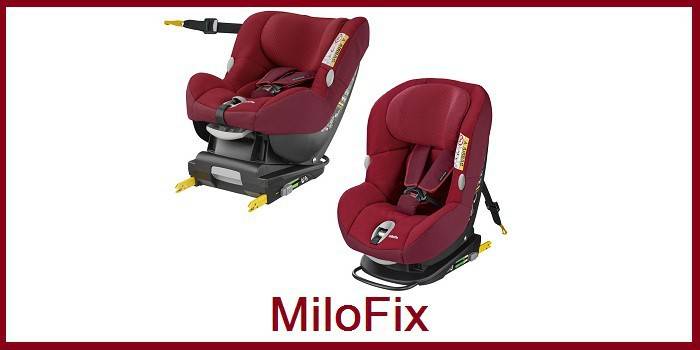Fotelik samochodowy dla dzieci od urodzenia MiloFix