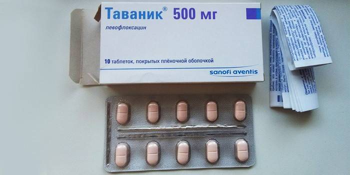 Tavanic 500 tabletek