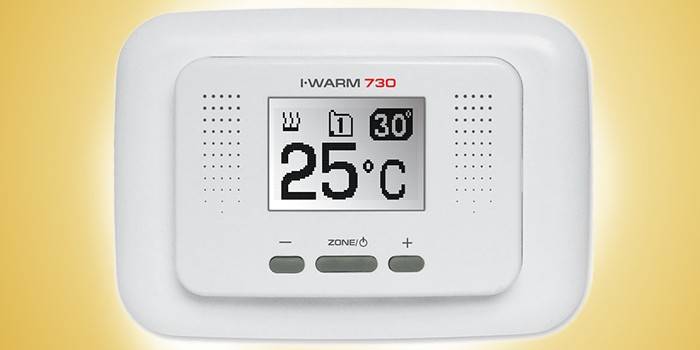 Sensor electrónico de temperatura del aire.