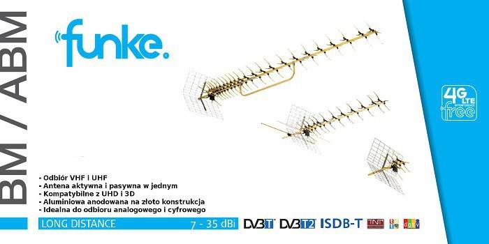 Aktívna anténa Funke ABM 3553