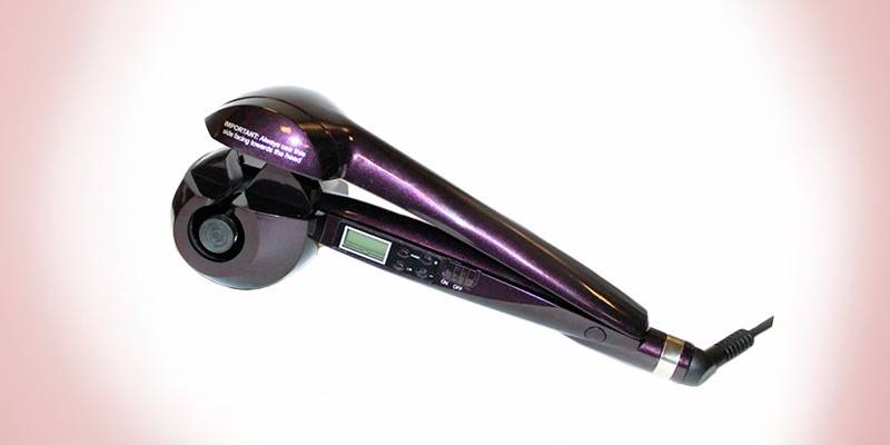 Bradex Electric Curler com LCD - Dark Purple KZ 0232
