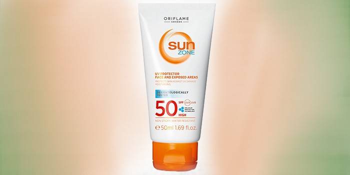 Loção de Proteção Solar Oriflame Sun Zone SPF 50