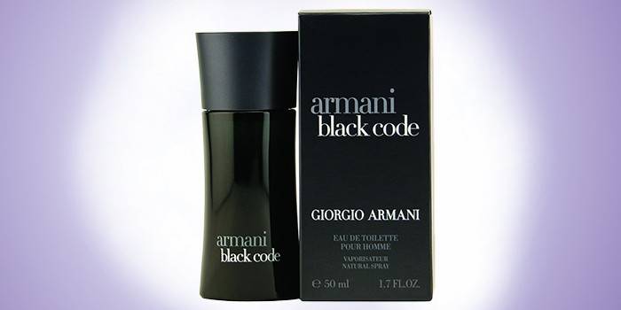 Čierny kód od Armaniho