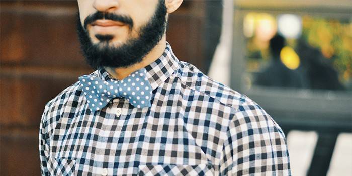 Pánsky motýľ ARMEN design Denim club