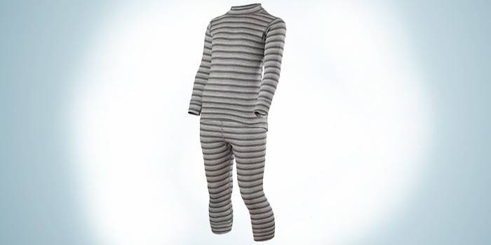 Conjunto de roupa interior térmica de tecido misto Norveg