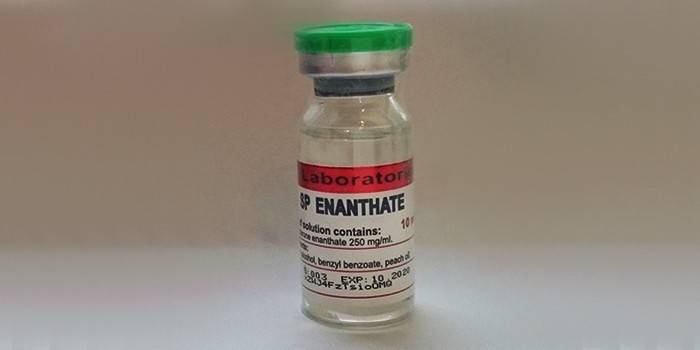 Enanthate roztwór w fiolce