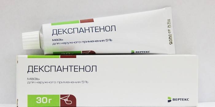 Dexpanthenolová masť