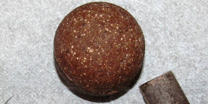 Bomba de banho de chocolate