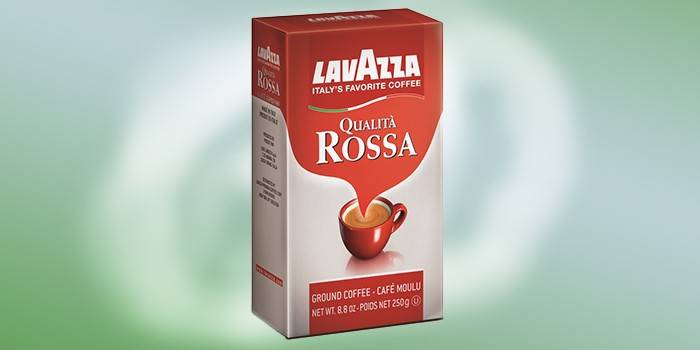 Lavazza Rossa w opakowaniu próżniowym