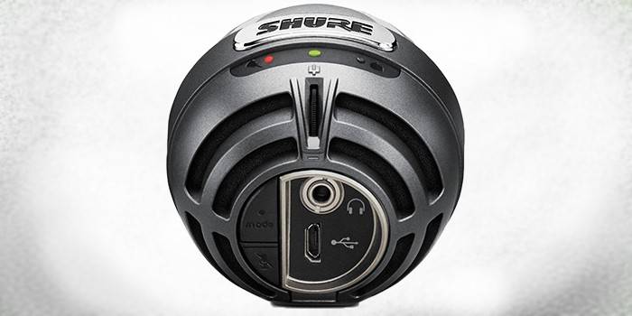 Microfones para gravação de voz Shure MV5-B-LTG