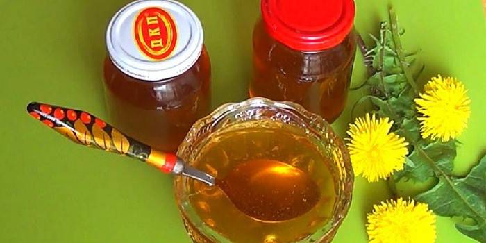 Doce tradicional de dente de leão