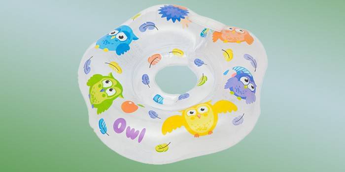 Nadmuchiwany pierścień kąpielowy Roxy Kids Owl