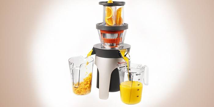 Odšťavovač s dvojitým závitom Moulinex ZU 5008 Infiny Press Revolution