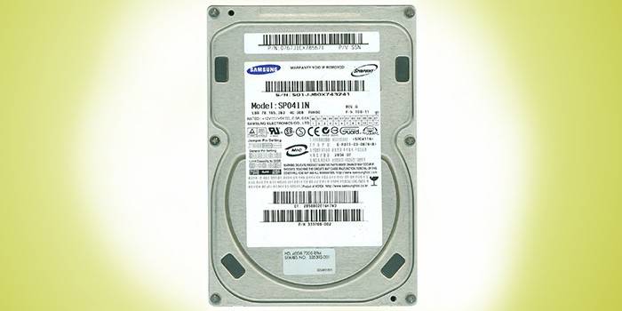 SP0411N 40 Gb 7200 obr./min IDE 3.5 HDD