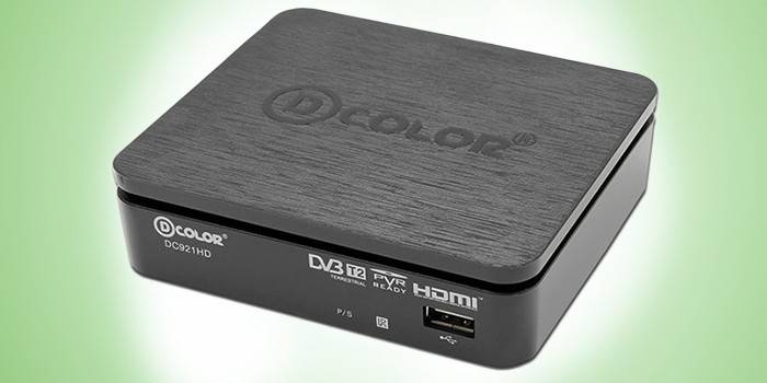 Cyfrowy adapter wideo D-Color DC921HD DVB-T2
