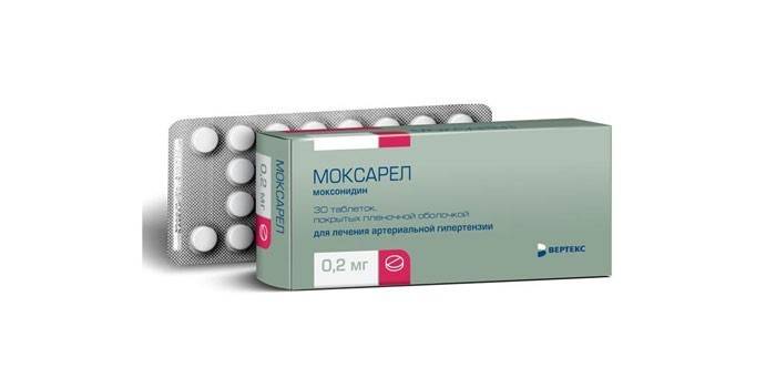 Moxarel analóg k Physiotensu