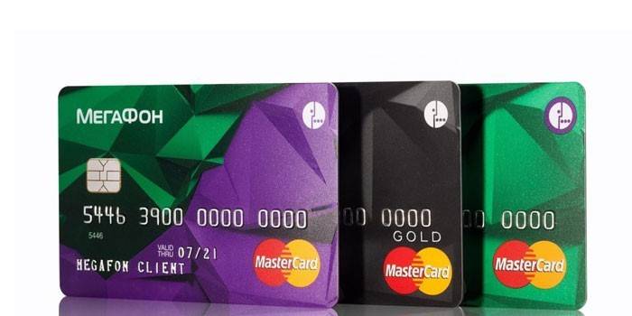 Karta bankowa Megafon