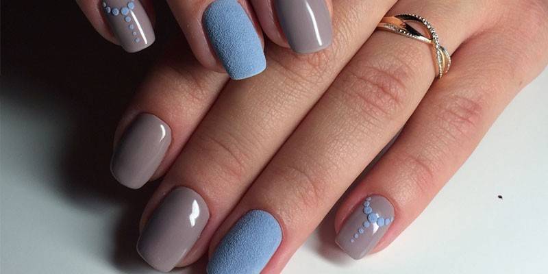 Design de unhas da moda