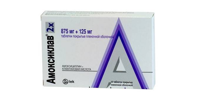 Amoxiclav tablety