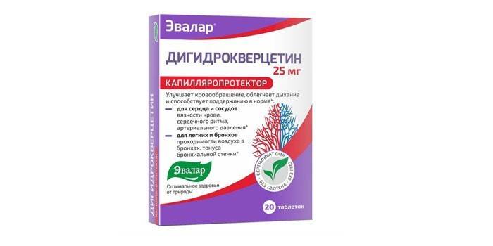 Tabletki dihydroquercetyny