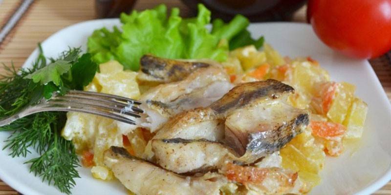 Pescado y papas