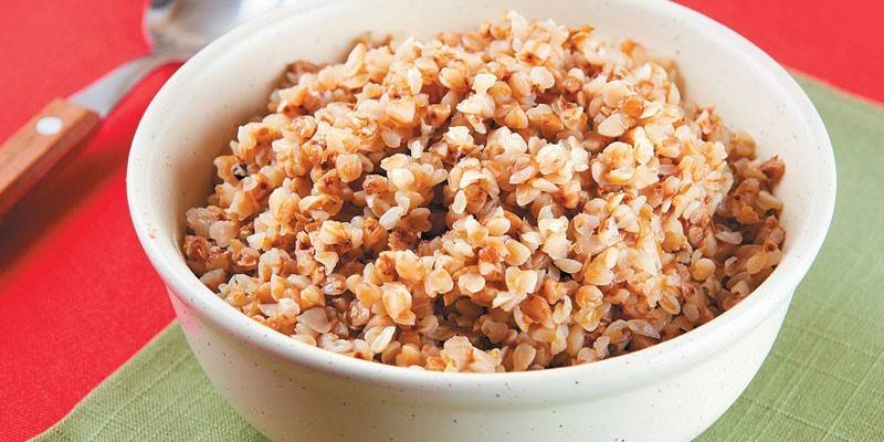 Mingau de trigo sarraceno