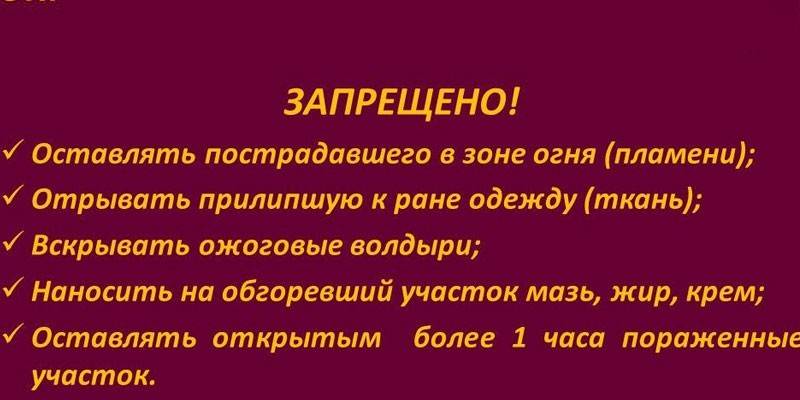 Zabronione działania