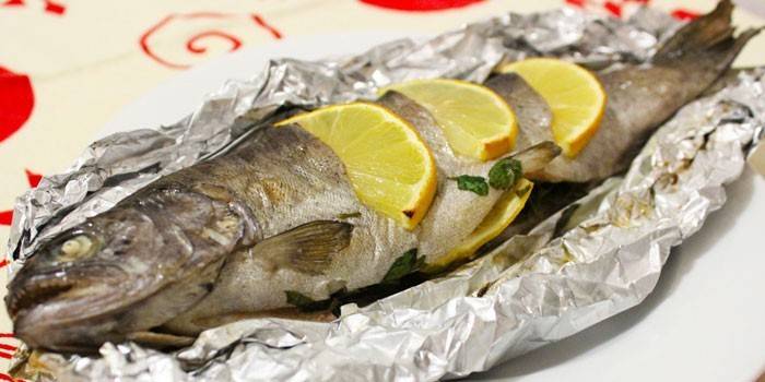 Pescado con limón
